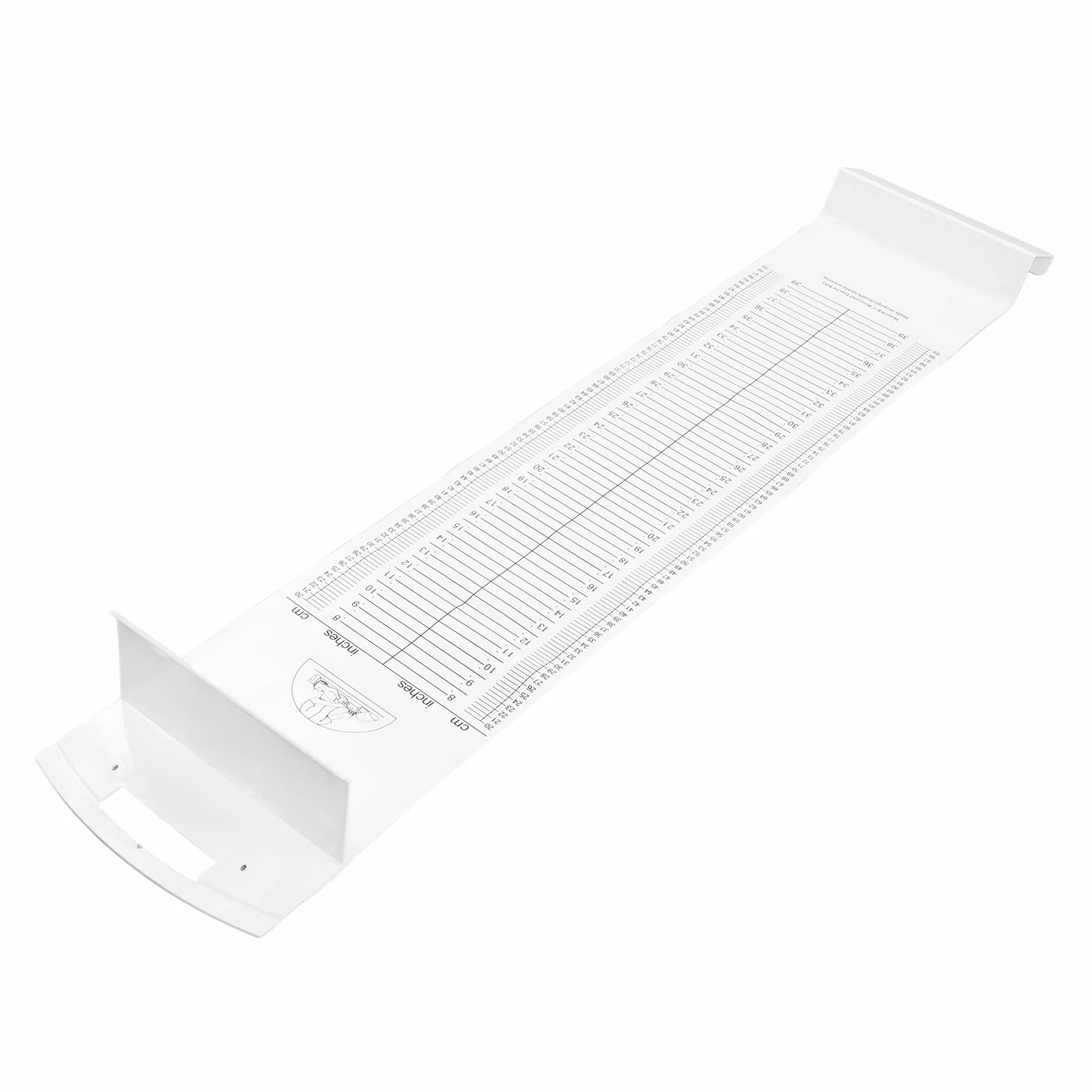 Oumefar Regla de Medición para Bebés, Alfombrilla de Medición para Bebés Que Ahorra Espacio Saludable, Plegable, Precisa para el Hogar Home