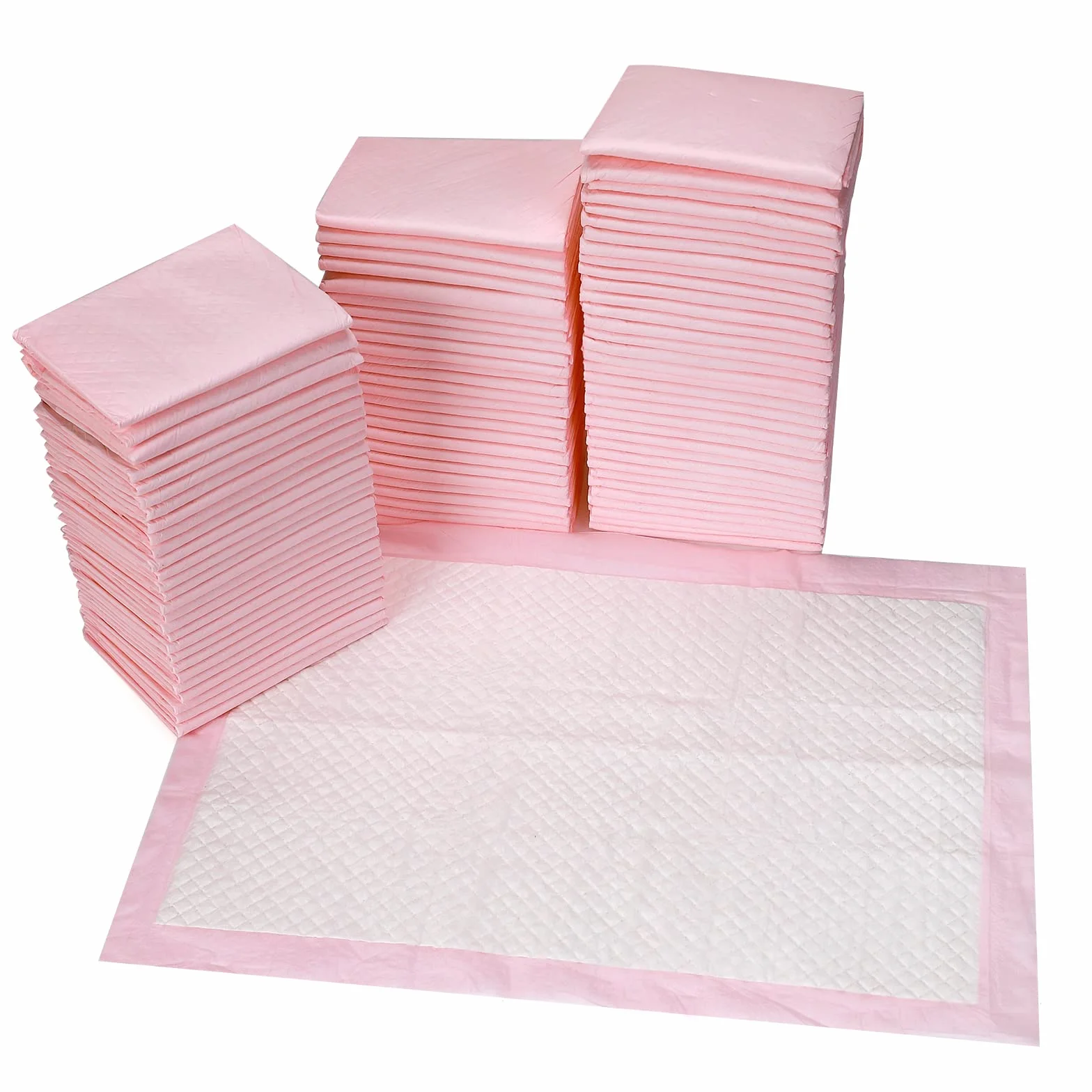 Almohadillas cambiadoras desechables, 80 unidades, almohadillas para cambiar la incontinencia del bebé, ultra suaves, superabsorbentes, impermeables, 18 x 18 pulgadas