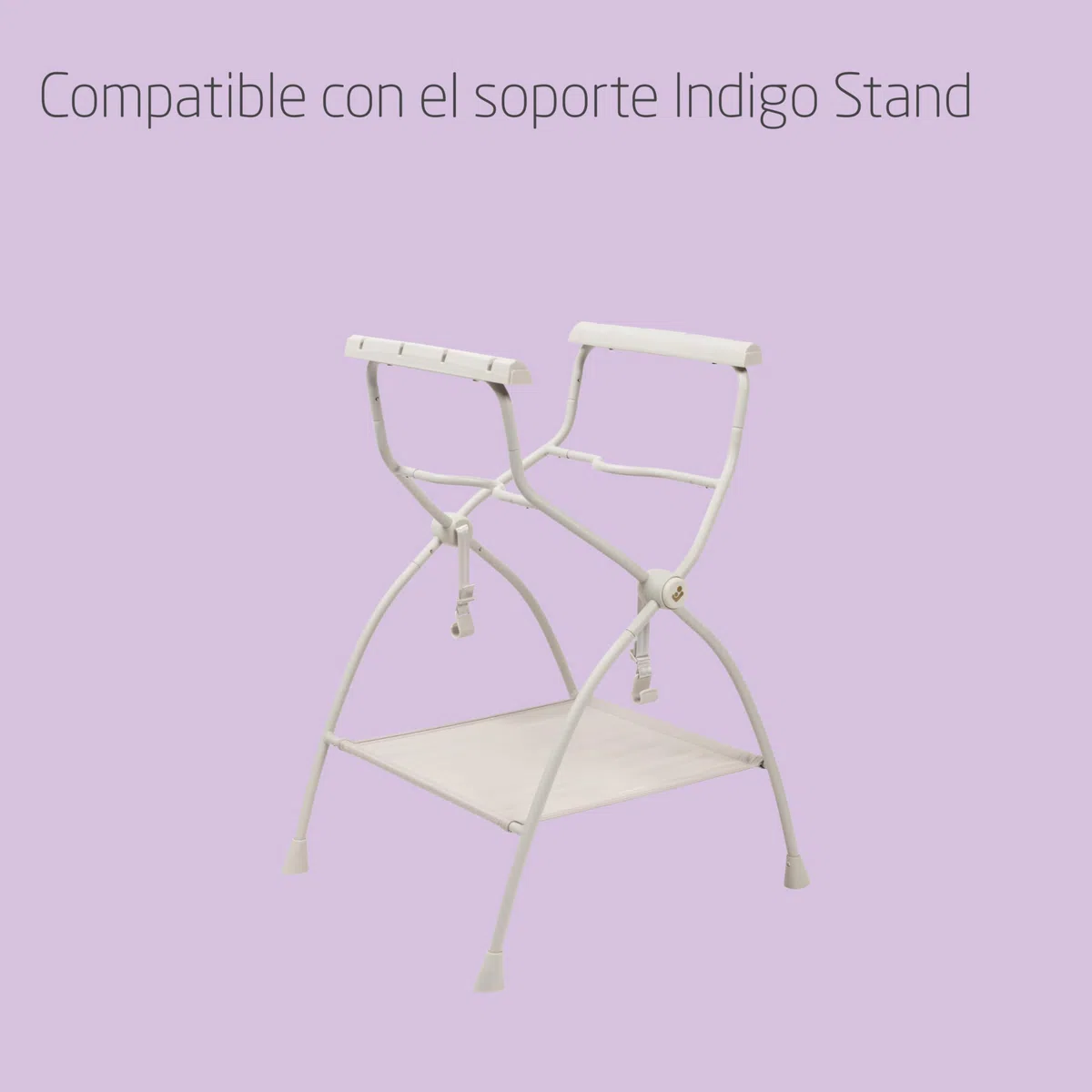 Maxi-Cosi Indigo Bañera Bebé Plegable, 0-4 Años, Bañera Niño Pequeño Espaciosa, Termómetro HighSense Integrado, Antideslizante, Gancho para Colgar Retráctil, Plegado Plano, Muted Terra