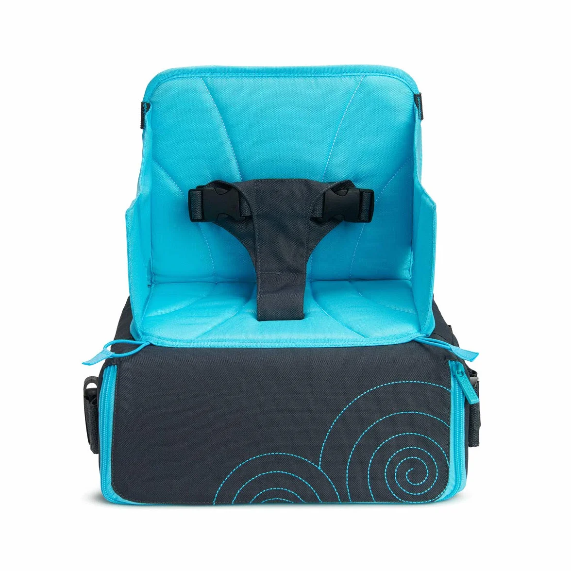 Munchkin Silla, Trona Portátil, Asiento Elevador para Comer, Se Convierte en Bolso de Viaje o en Bolso Cambiador para Bebés, Niños Pequeños, Unisex