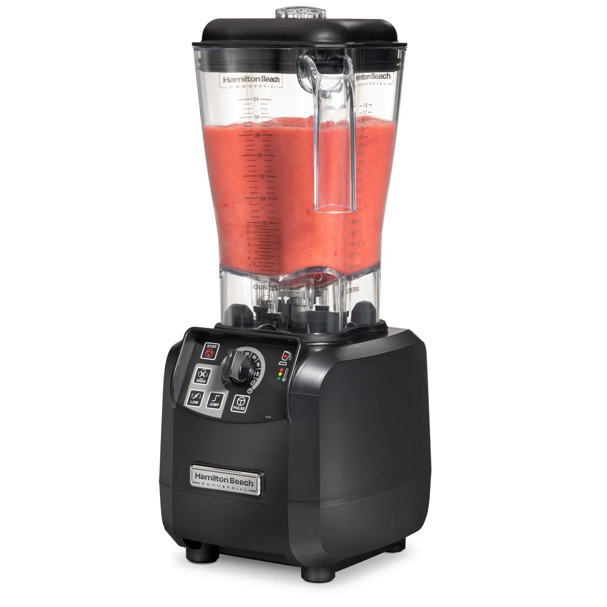 Hamilton Beach - HBH650R - Licuadora Tempest con ciclo de salto, recipiente sin BPA de 1,8 l