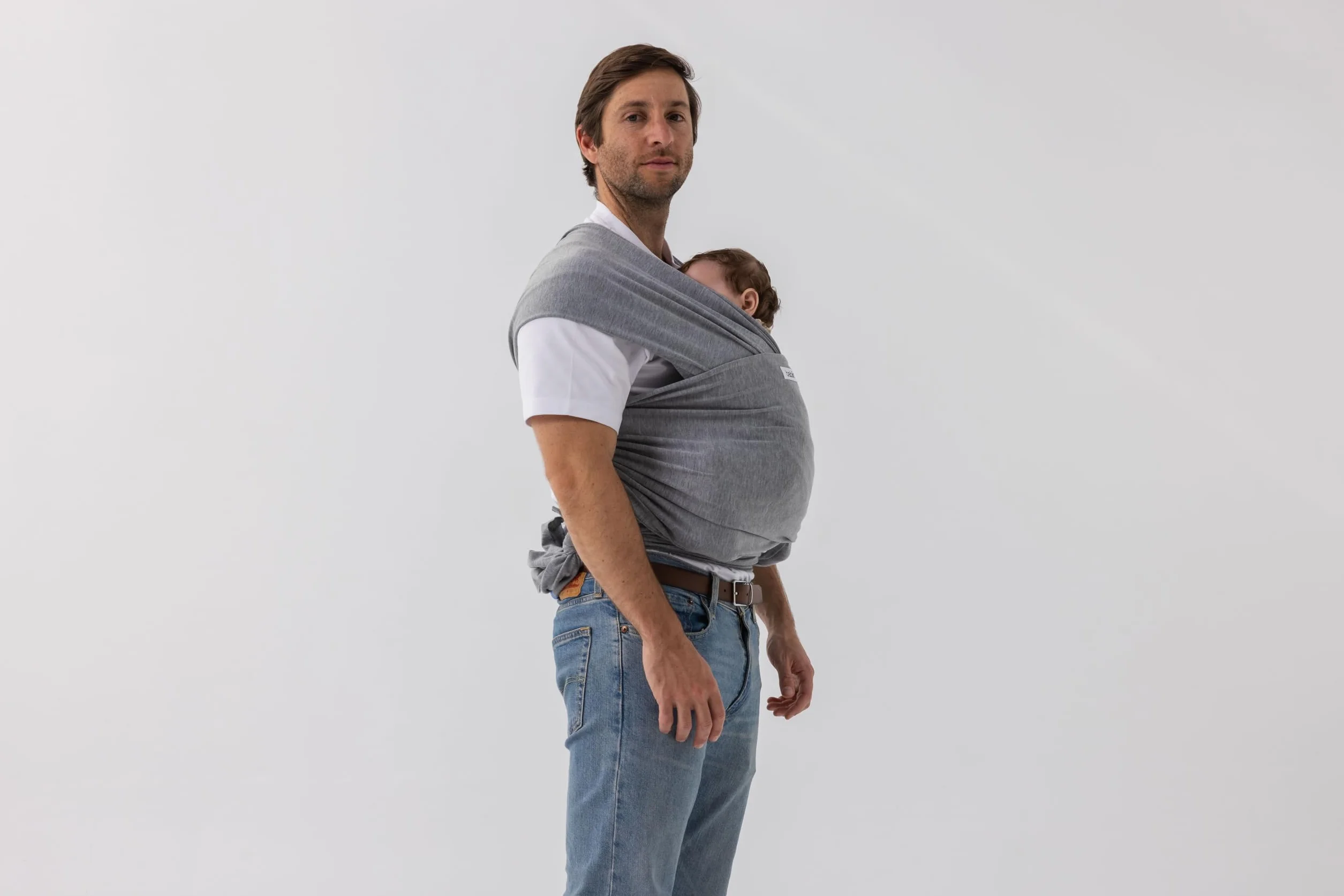 Fular Portabebés Ajustable Elástico Ergonómico Transpirable para Bebés 3.2-12kg