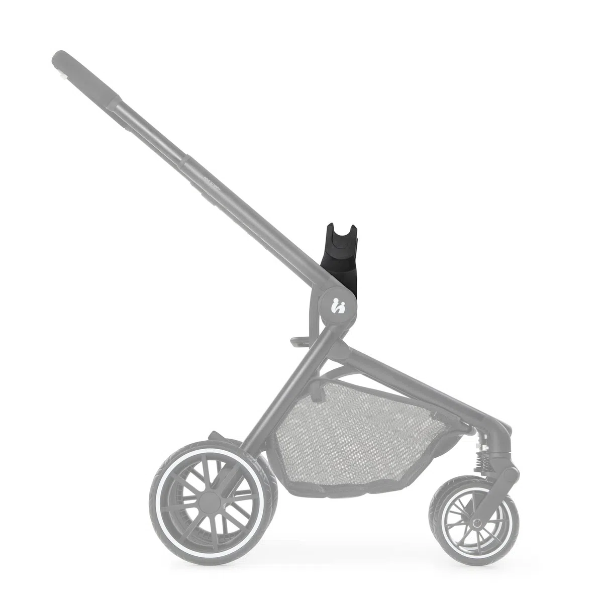 hauck Adaptador para Silla de Coche Bebe para Sillas de Paseo Move so Simply, Compatible con Portabebés Drive N Care, Maxi Cosi y Otros, 1 Par, Negro