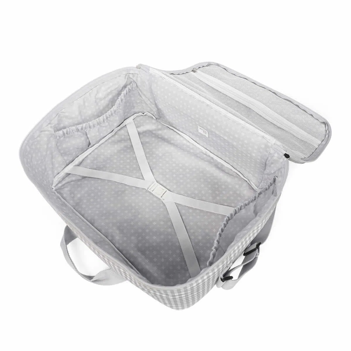 Pasito a Pasito Maleta canastilla bebé I Love Vichy de Walking Mum