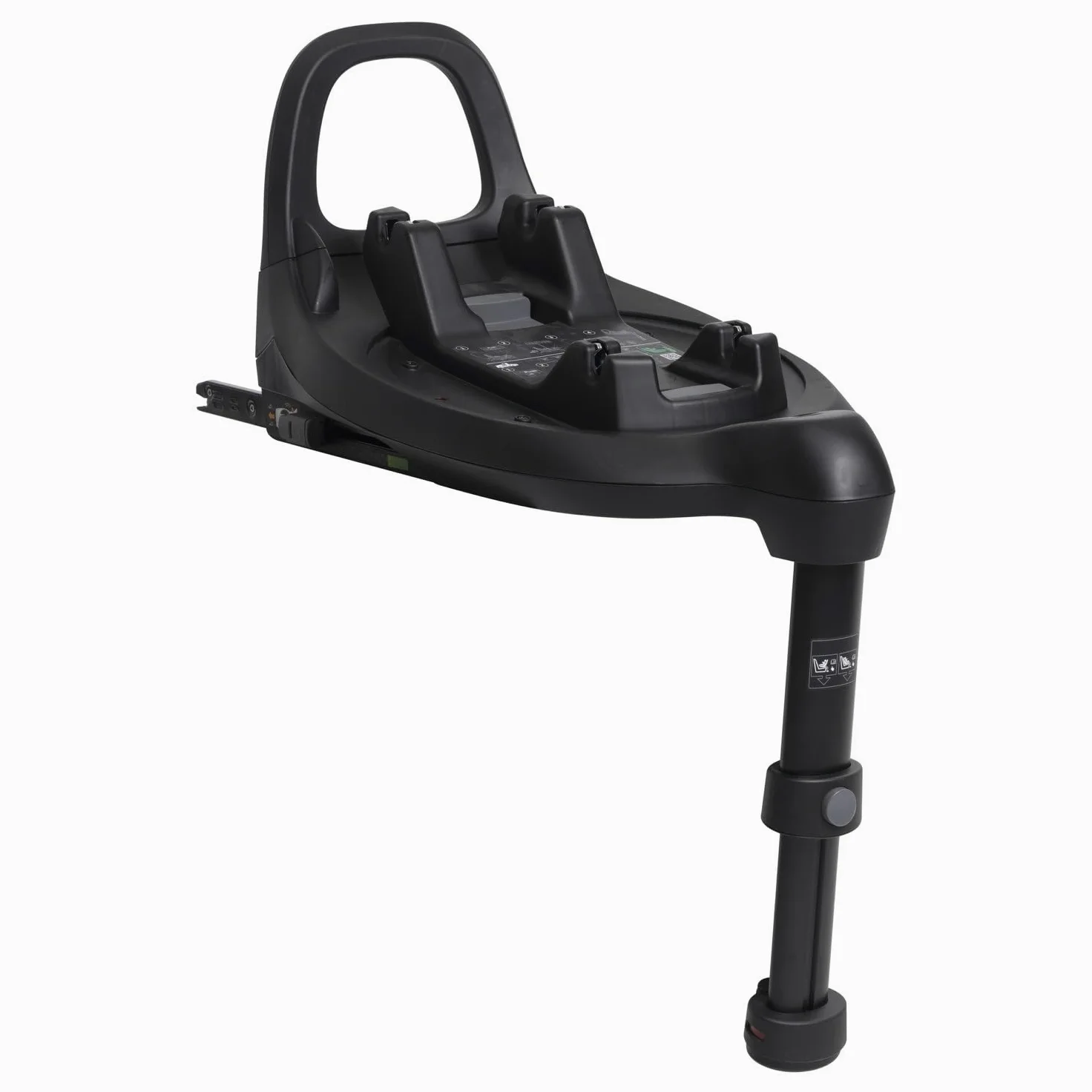 Chicco Base Full 360 i-Size Base para Silla de Coche Kory i-Size y Bi-Seat i-Size, con Rotación 360, Homologada Según Normativa i-Size, con Conectores Isofix y Pata de Apoyo, 0 Meses+, Negro