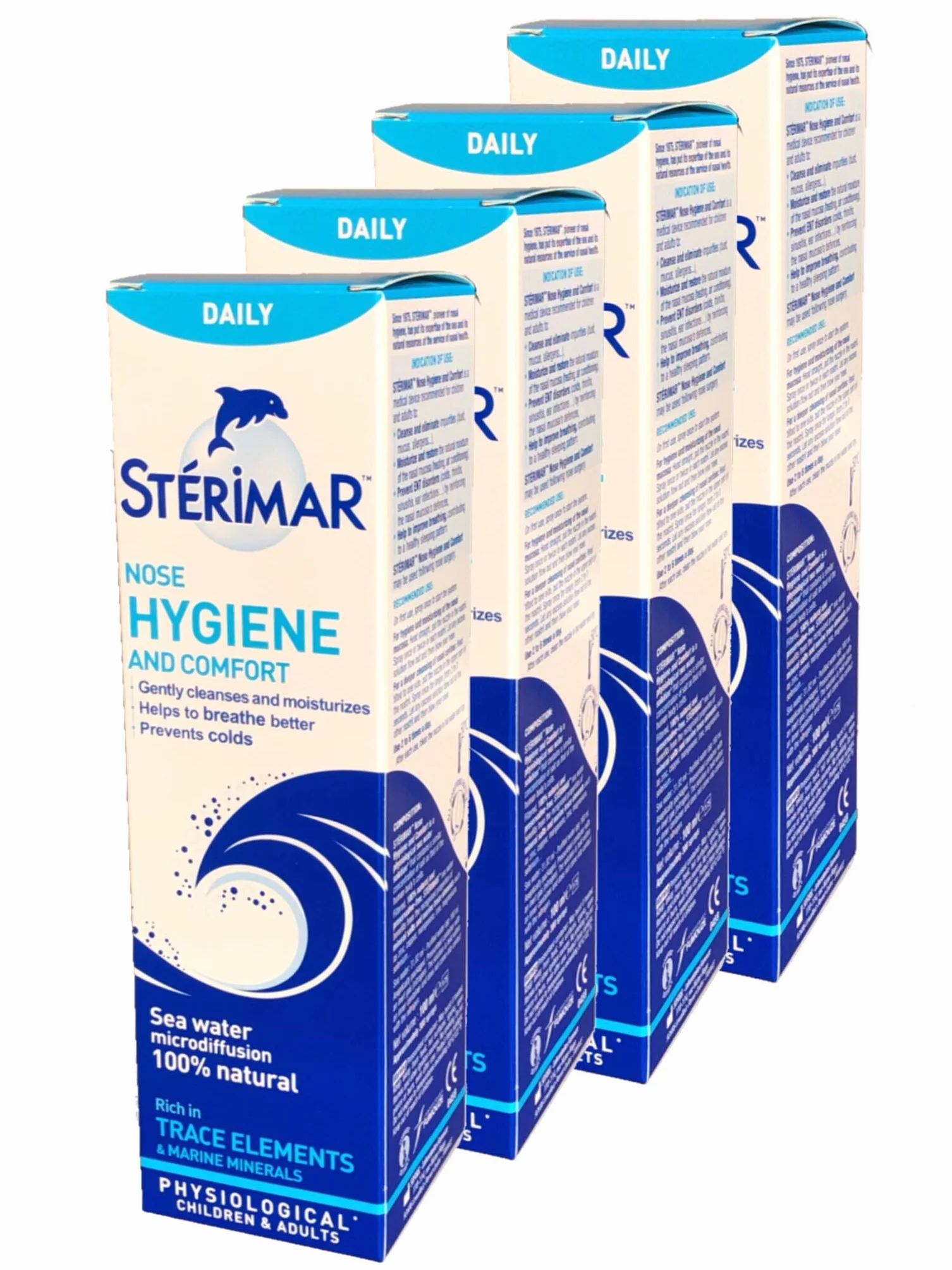 Stérimar Hygiène du Nez Lot de 4 x 100 ml