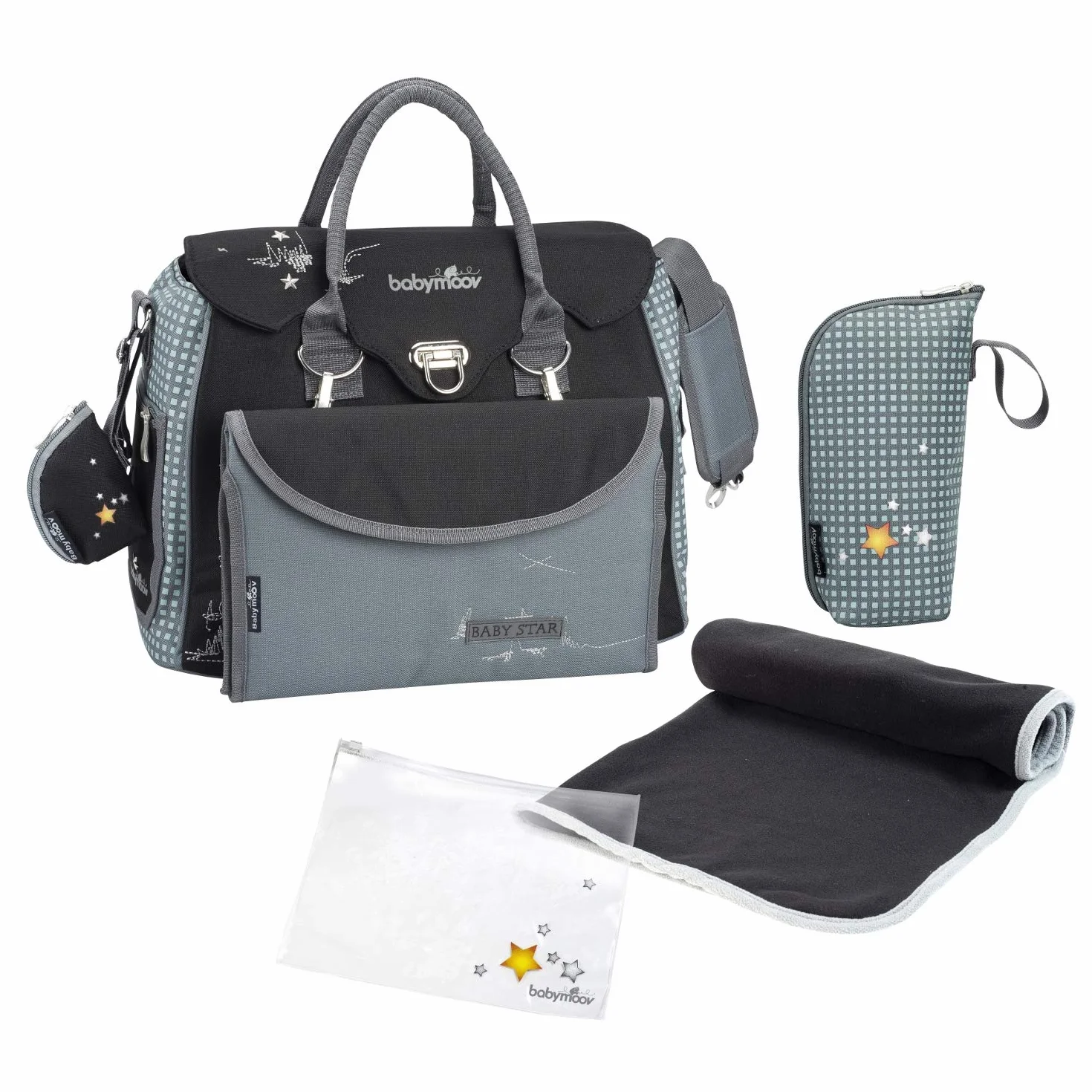 Babymoov Bolso maternal Baby Star, color azul