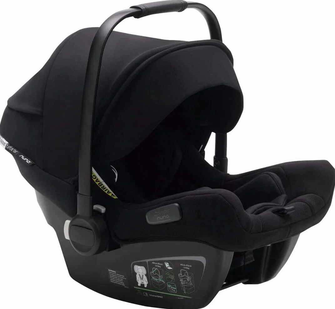 Bugaboo Butterfly Adaptador de Silla de Coche para Carrito Butterfly, Compatible con las Sillas de Coche Turtle Air by Nuna y Maxi-Cosi, Fácil, Seguro e Intuitivo Sistema Click and Go, Black