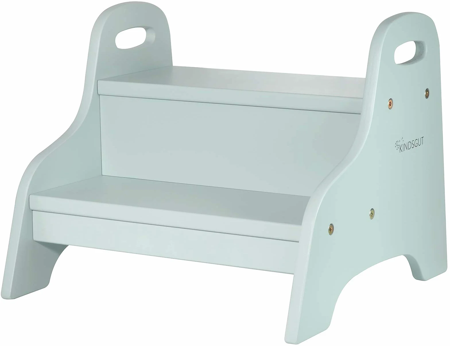 Kindsgut Taburete Escalonado de Madera 2 peldaños Aquamarine