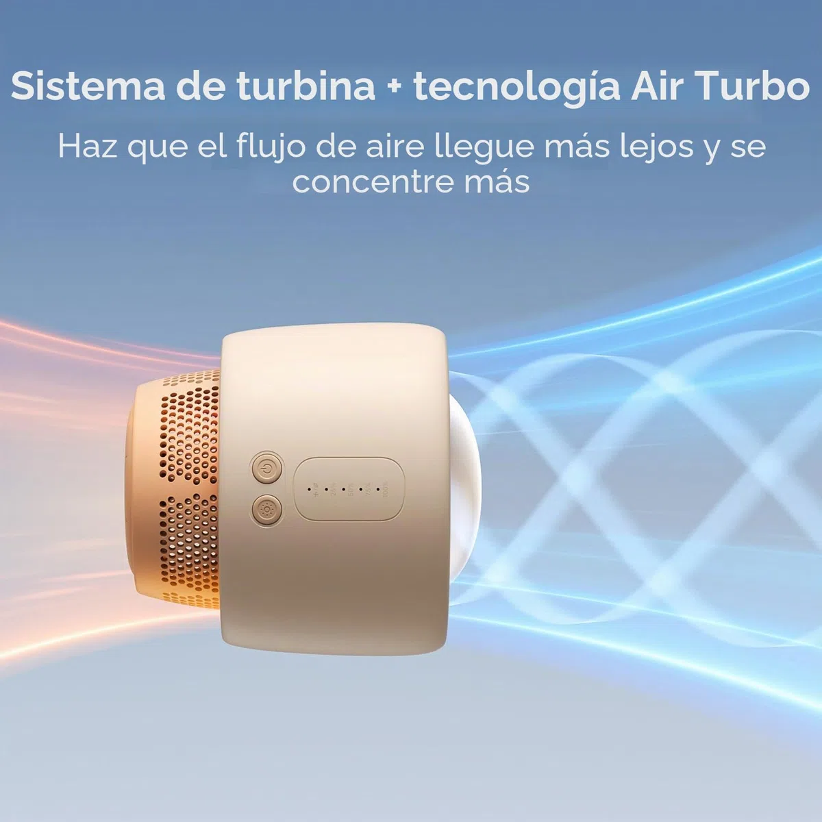JISULIFE Ventilador portátil para cochecito de bebé, pequeño ventilador que funciona con pilas, ventilador de asiento de coche con tecnología de purificación y mejora del aire, sin aspas, ventilador