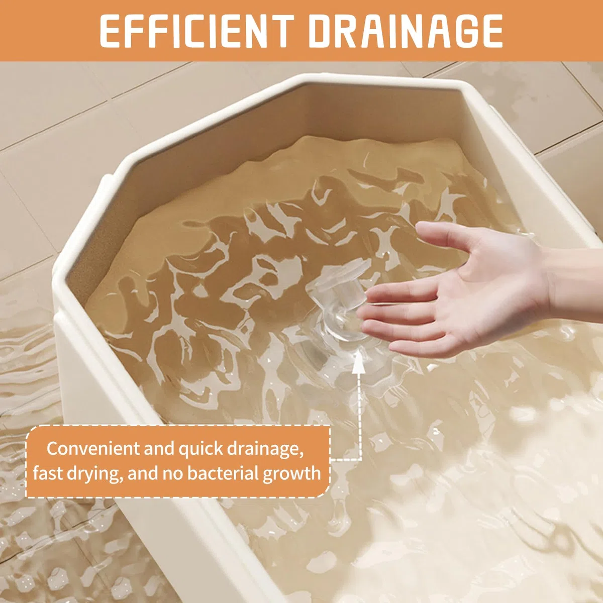 Bañera Bebé Plegable - XL Bañera Portátil Ahorro de Espacio - Antideslizante con Patas Reforzadas para Ducha - Sin BPA (Rosa)