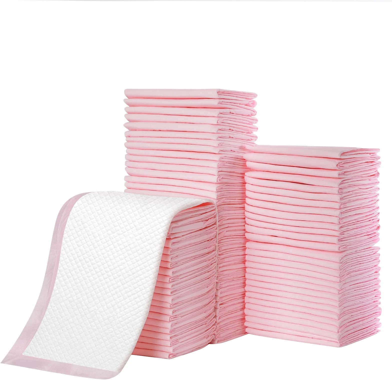 Almohadillas cambiadoras desechables, 80 unidades, almohadillas para cambiar la incontinencia del bebé, ultra suaves, superabsorbentes, impermeables, 18 x 18 pulgadas