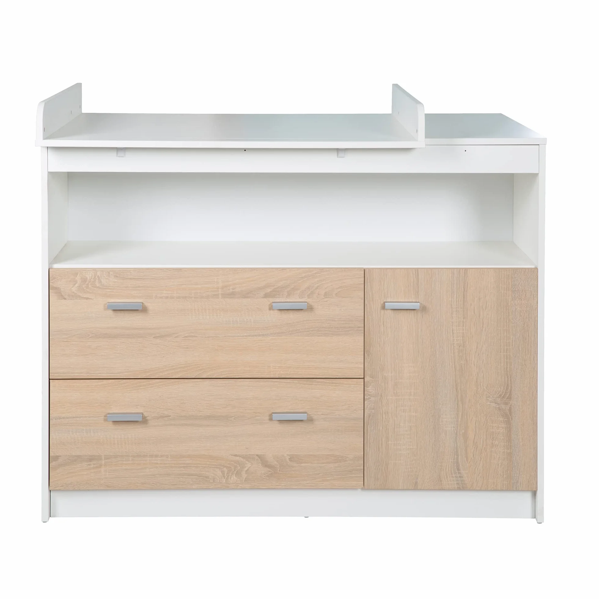 roba Gabriella - Juego de 2 piezas para habitación infantil, incluye cuna de 70 x 140 cm y cómoda cambiador, bicolor