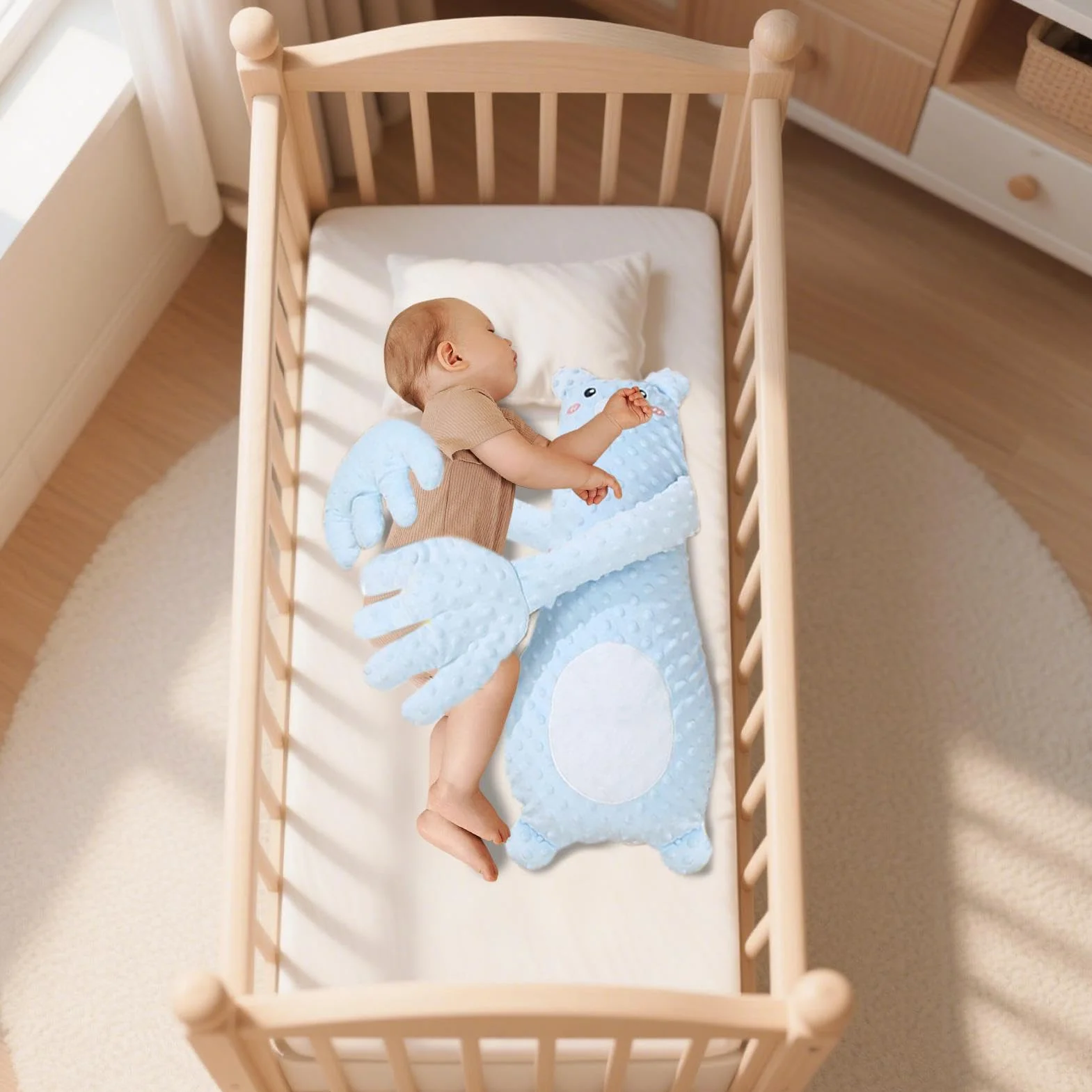 Mano de Palma calmante para bebé con Control Remoto para Cochecito, Cuna, Dormitorio