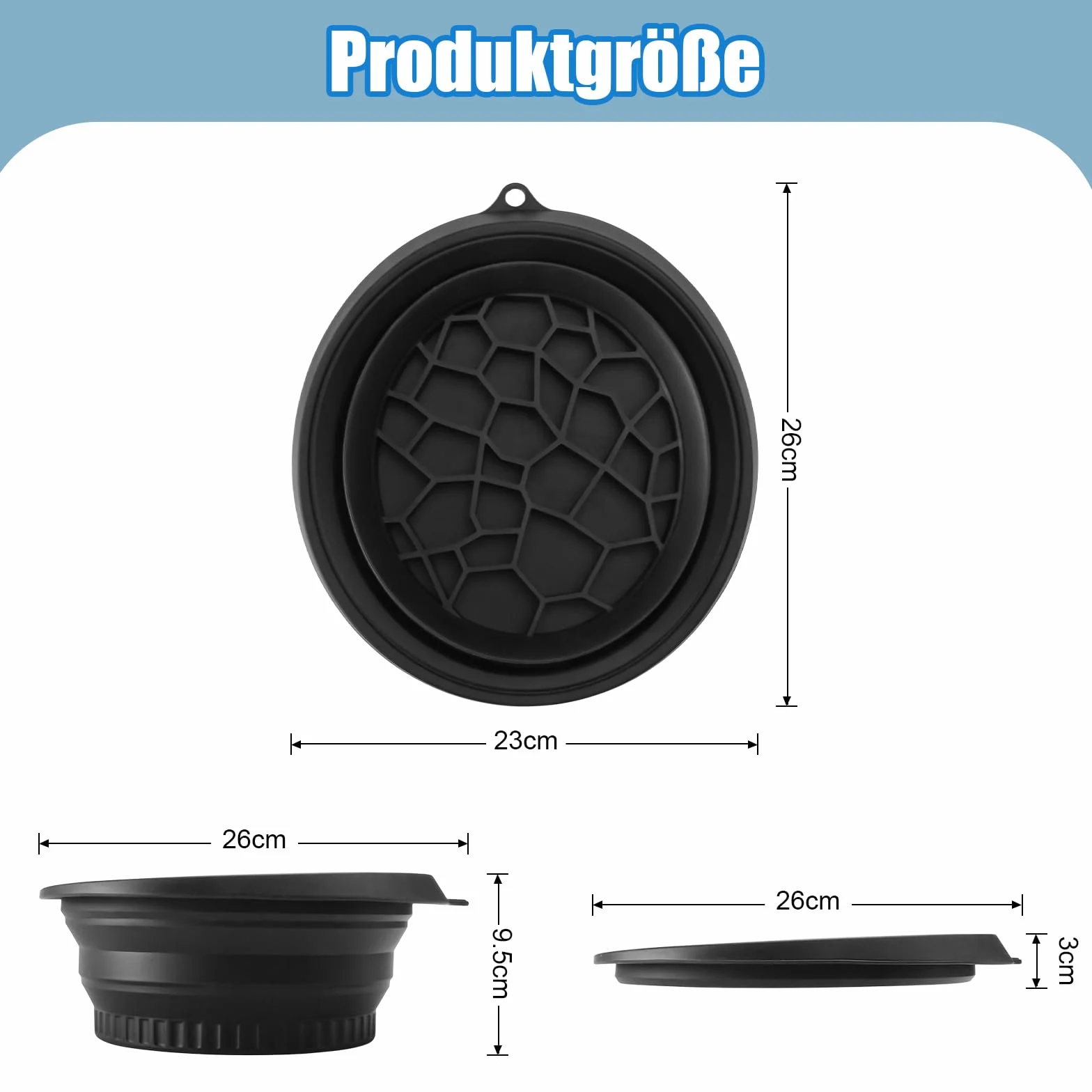 Face Ice Bath Bowl - Foldable Silicone WashBasin - Quick Cooling, Reducing Swelling, Gentle on Skin, Diseño portátil, fácil de limpiar, para personas que se preocupan por su cuidado de la