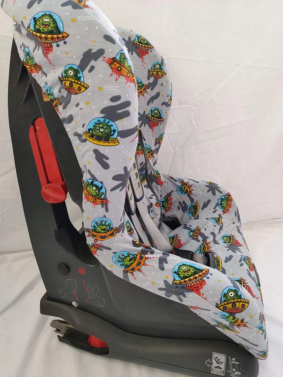 moon-bebe Funda Universal para Silla de Coche Grupo 1-2-3 (Gris)