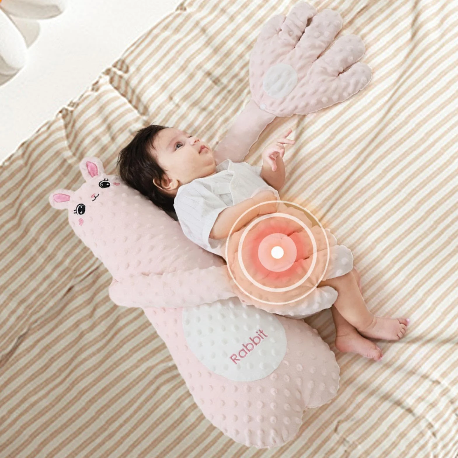 Baby Sleeping Hand Beater, Soath Sooth Toy De Chocolate, 5.91 Pulgadas