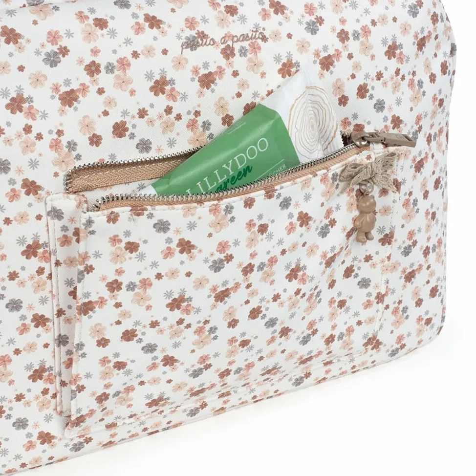 Pasito a Pasito BOLSO CANASTILLA FLOR SOMERSET
