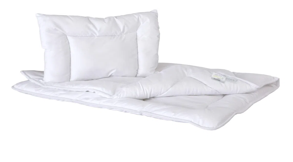 Vizaro - (Pack 2 Piezas Relleno Nórdico + Almohada - 100x135cm - 100% Algodón - Edredón 300g (9,5 TOG) para MaxiCuna - Invierno - Antialérgico, Antiácaros, Antimoho