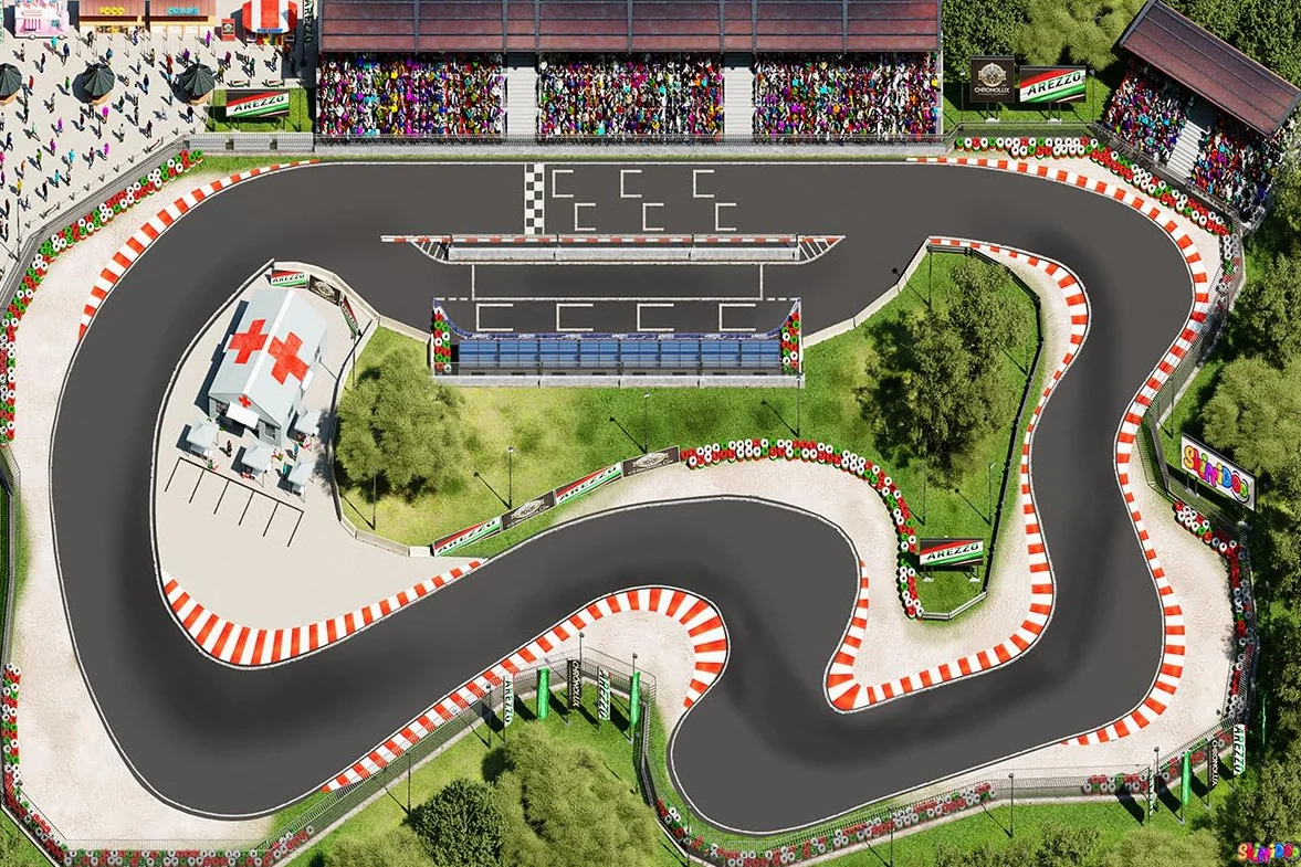 Alfombra de coche para niños con diseño de pista de carreras, alfombra antideslizante para habitación infantil, ideal para divertirse con los coches, estilo Race Track 1 (180 x 120 cm)