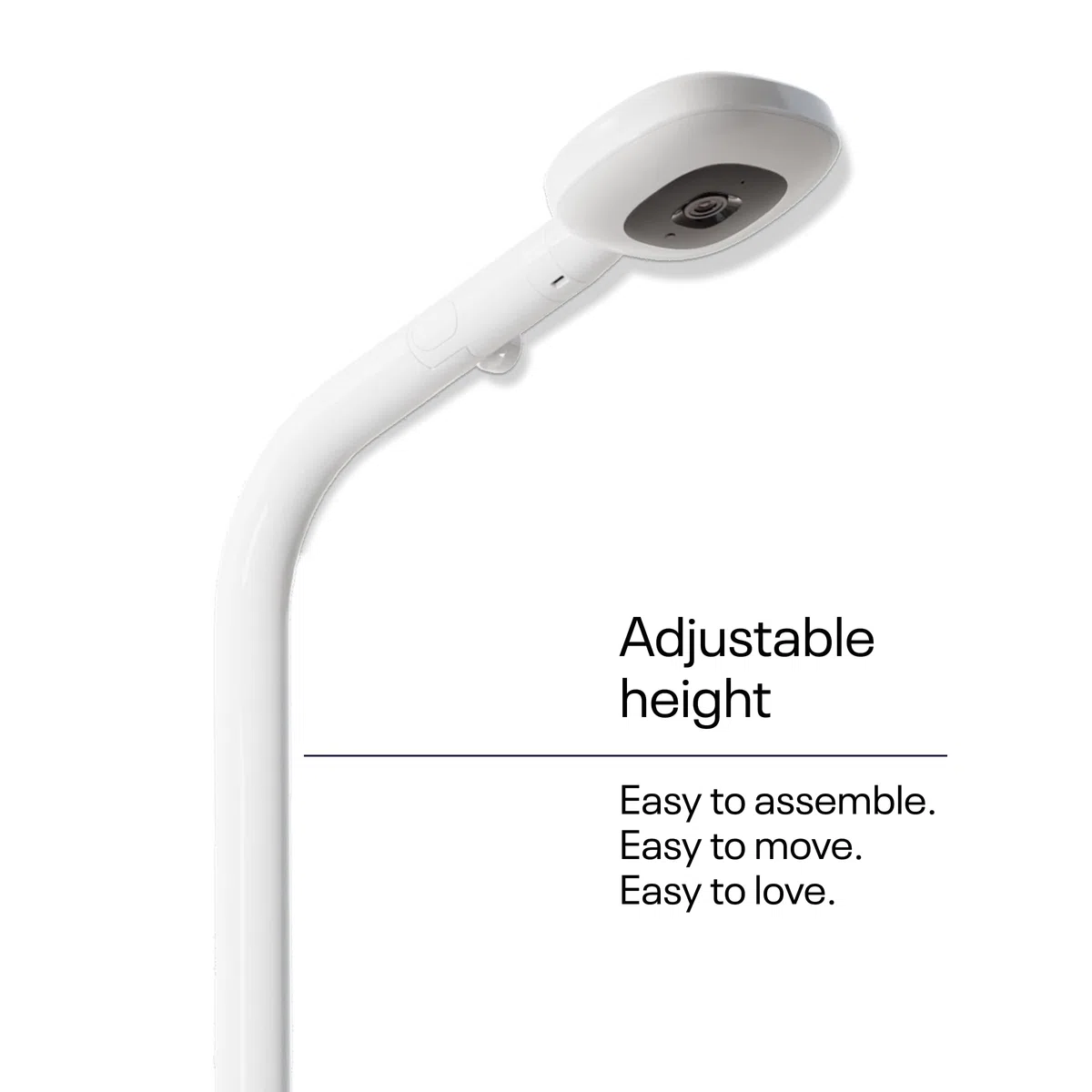 Nanit Pro Replacement Floor Stand New Version - White (Camera not Included)