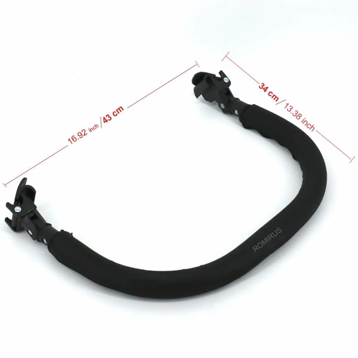 Barra delantera de seguridad para Cochecito Stokke YOYO3 y Babyzen YOYO silla de paseo (Telas Oxford)