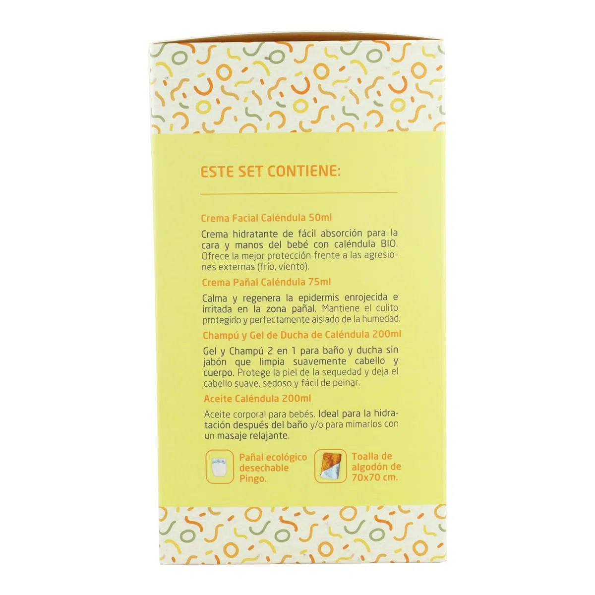 Baby Calã‰Ndula Estuche 5 Pz