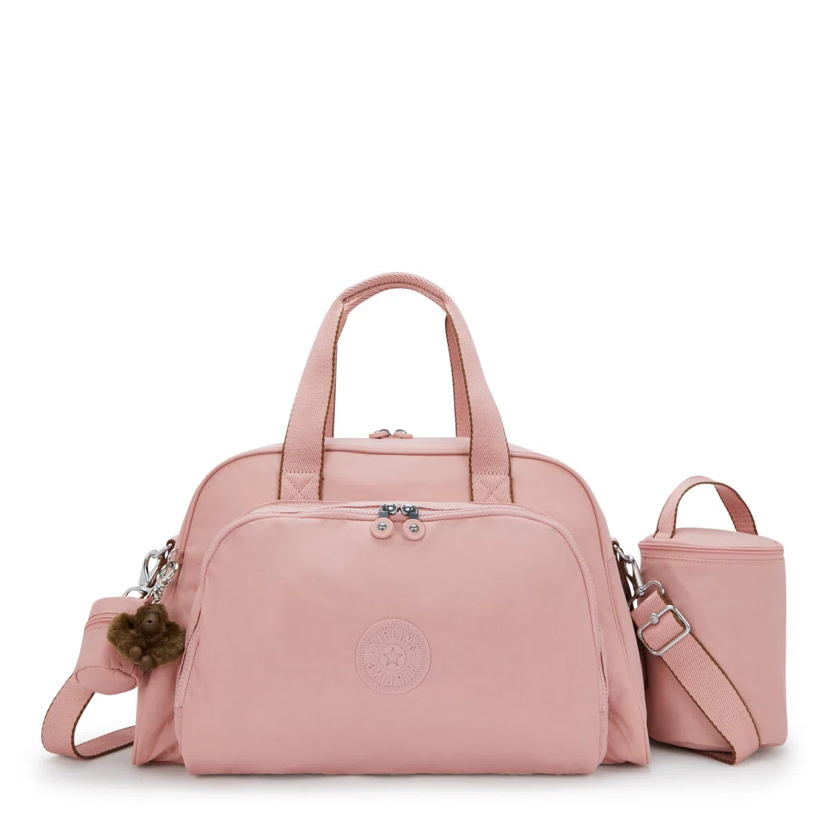 Kipling bolso de pañales Basic Camama Babybag Memory Pink rosa viejo