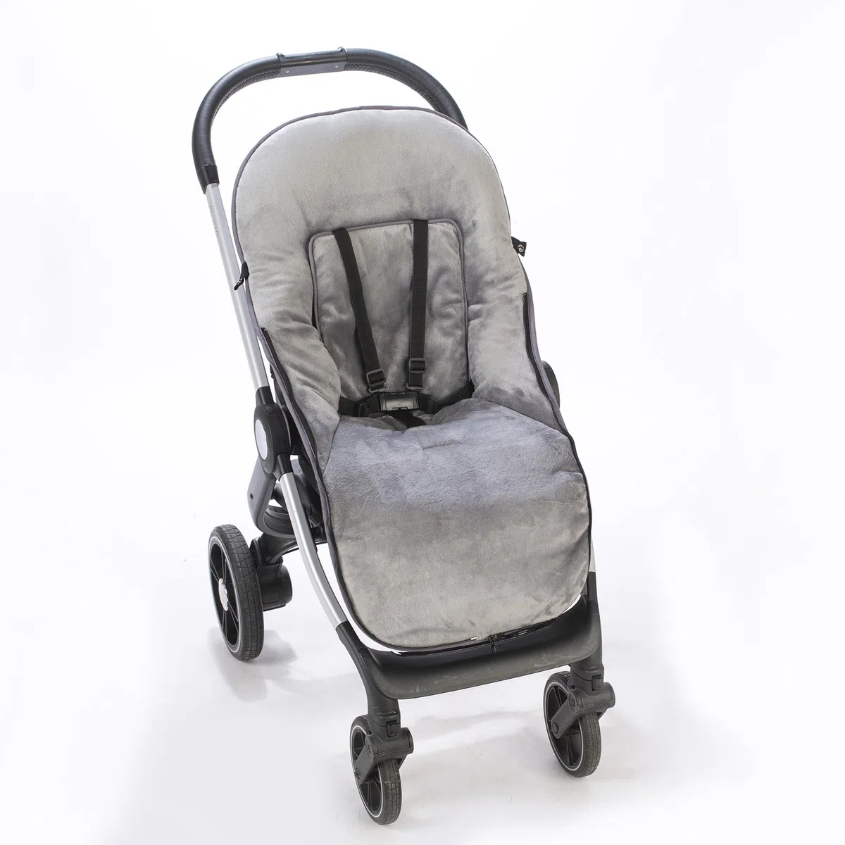 variouss Saco polar de Silla de Paseo Universal, Saco carrito de Bebé invierno, Desmontable impermeable y transpirable (Vichy Negro)
