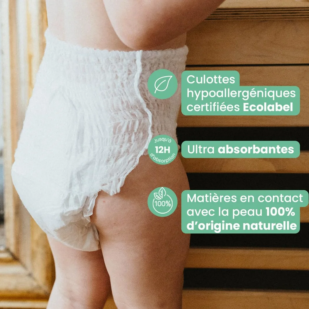 Love & Green - Bragas hipoalergénicas y ecológicas T6 x 26