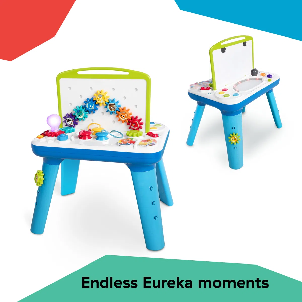 Baby Einstein, Curiosity Table, Mesa de Actividades, estación de Juego Montessori y Banco de Trabajo Interactivo, a Partir de 12 Meses