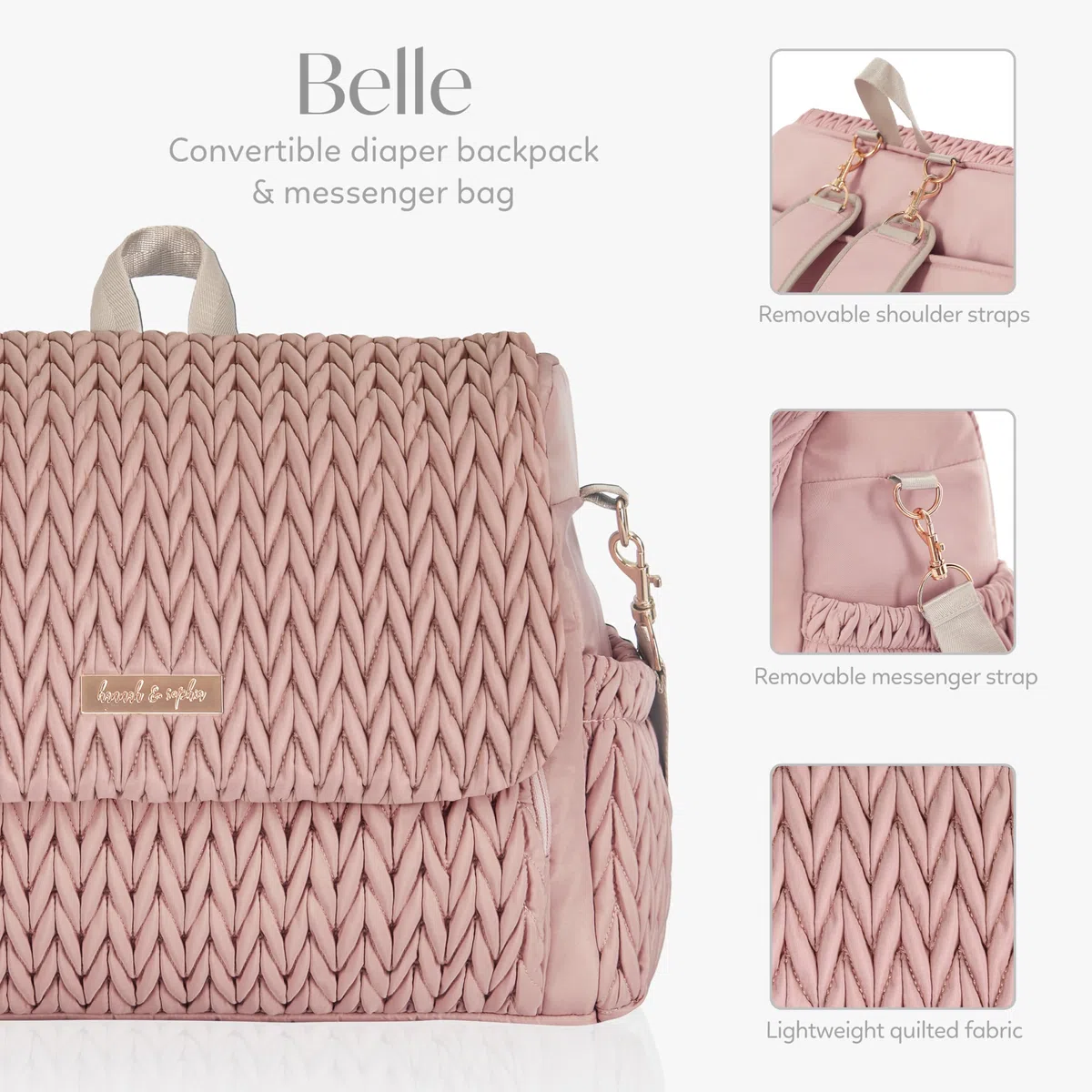 Hannah & Sophia Belle Convertible
