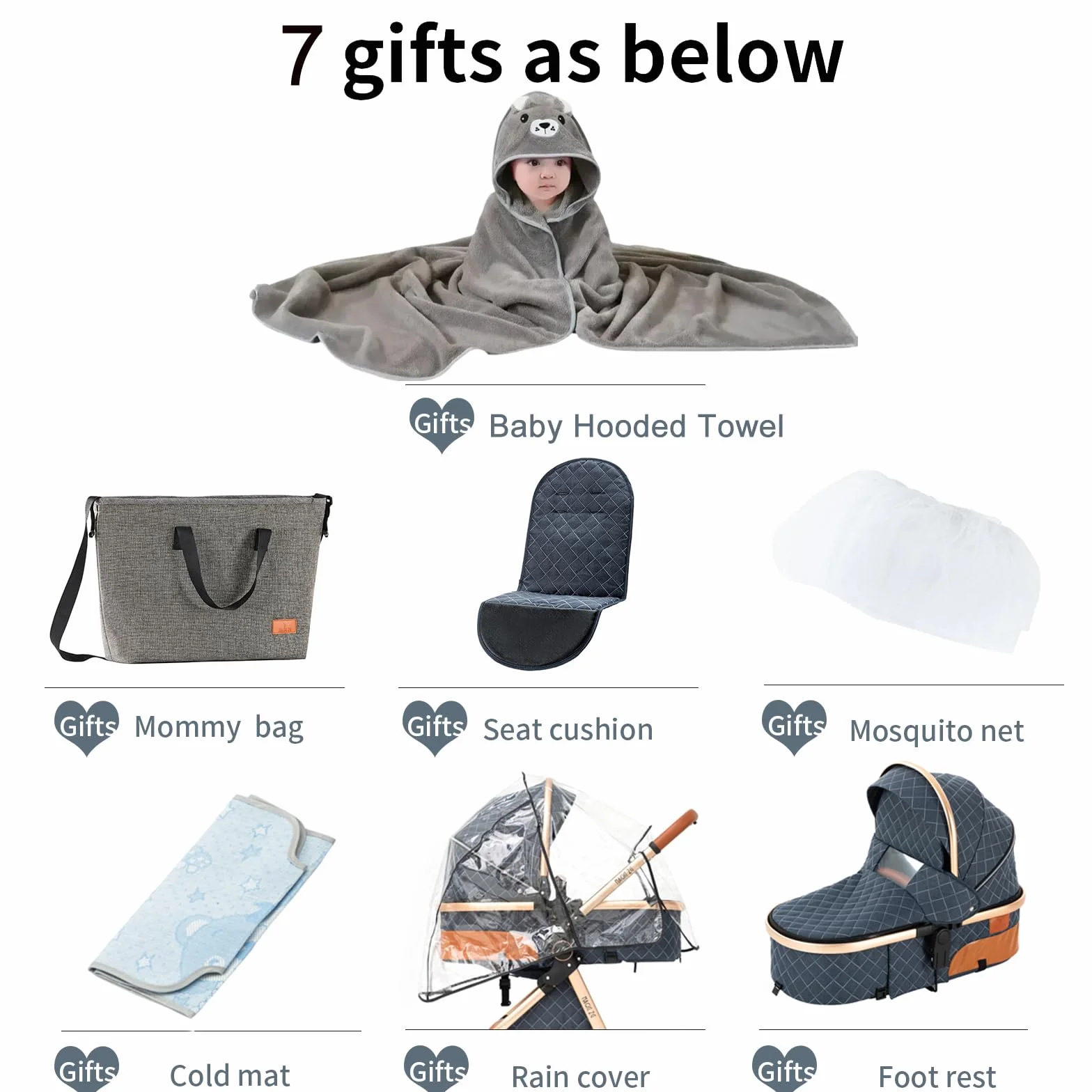 Carrito Bebe 3 en 1, Carrito Bebe con Empuje Reversible de Dos Vías, Carro 3 Piezas con Estructura de Aleación Aluminio, Cochecito Tres Piezas Para Recién Nacidos (225 Khaki-1)
