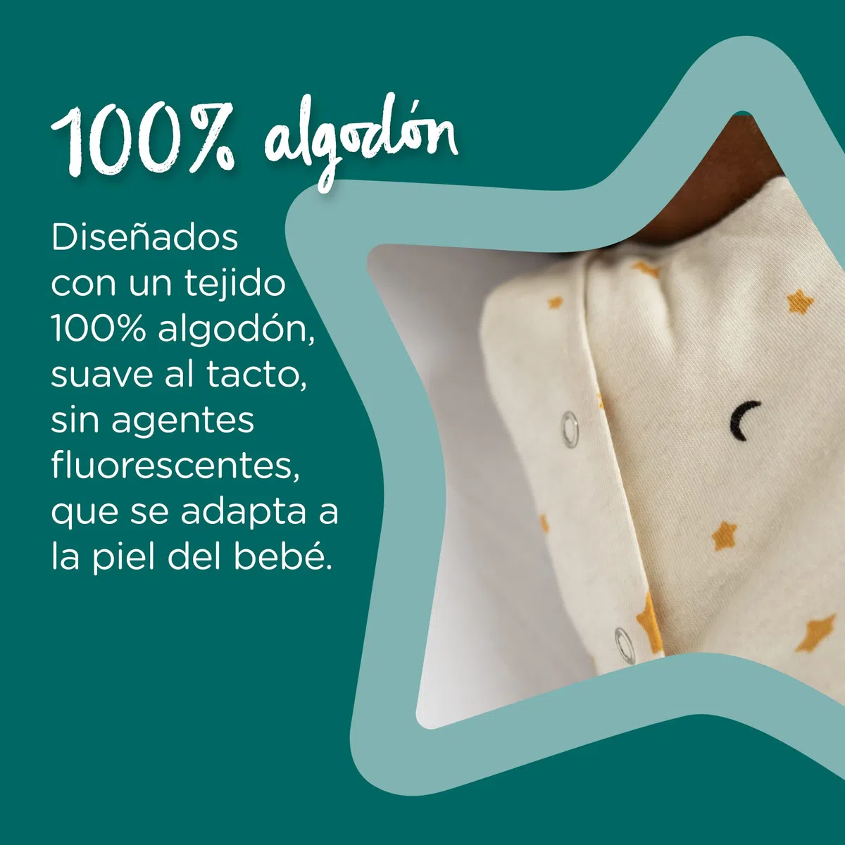 Tommee Tippee The Original Grobag Bolsa para Bebés, Diseño Saludable para la Cadera, Tejido Suave Rico en Algodón, 3-6m, 1.0 TOG, Sky Grey Marl