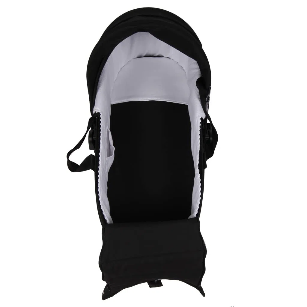 Funda Capazo Compatible con Stokke Yoyo 3 Bassinet Pique Blanco. (100% Algodón) -Paredes Acolchadas