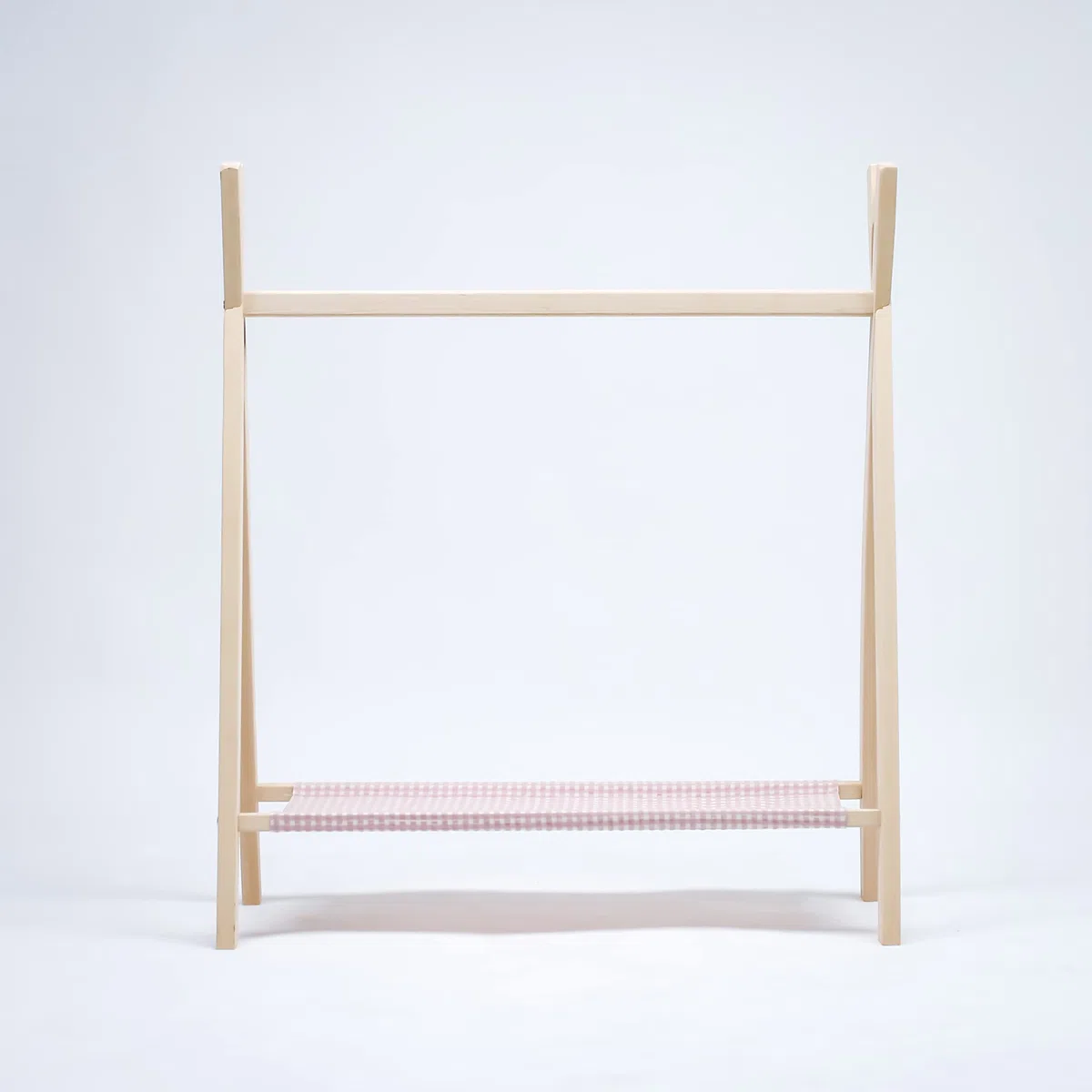 the good wood by PLASTIMYR - Perchero Infantil - Burro Ropa Infantil - Perchero de Madera - 91 x 35 x 104 cm