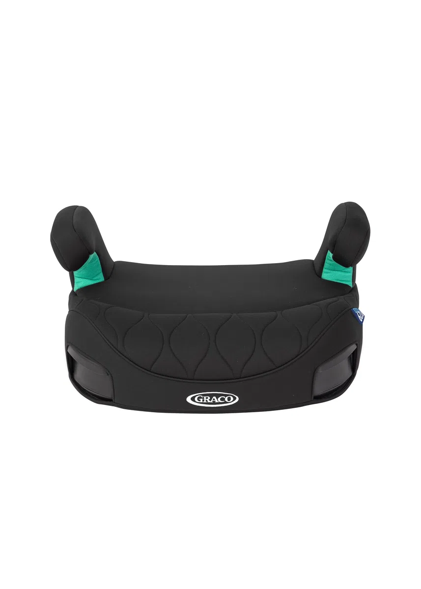 Graco - Booster Max R129 Elevador ISOFIX sin respaldo, de 137 a 150 cm (de 7 a 12 años aprox.), color Midnight