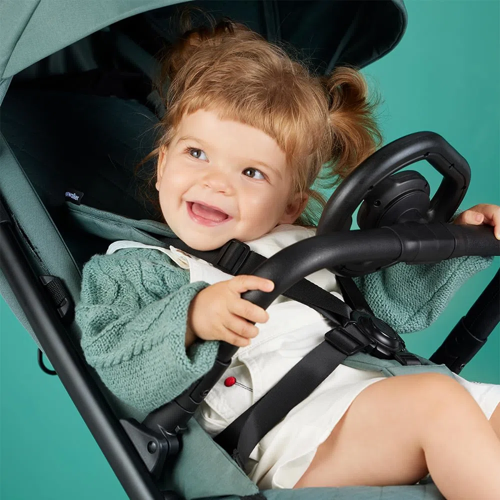 EasyWalker Volante: para un paseo divertido, compatible con el sistema de accesorios único, se fija con un solo clic