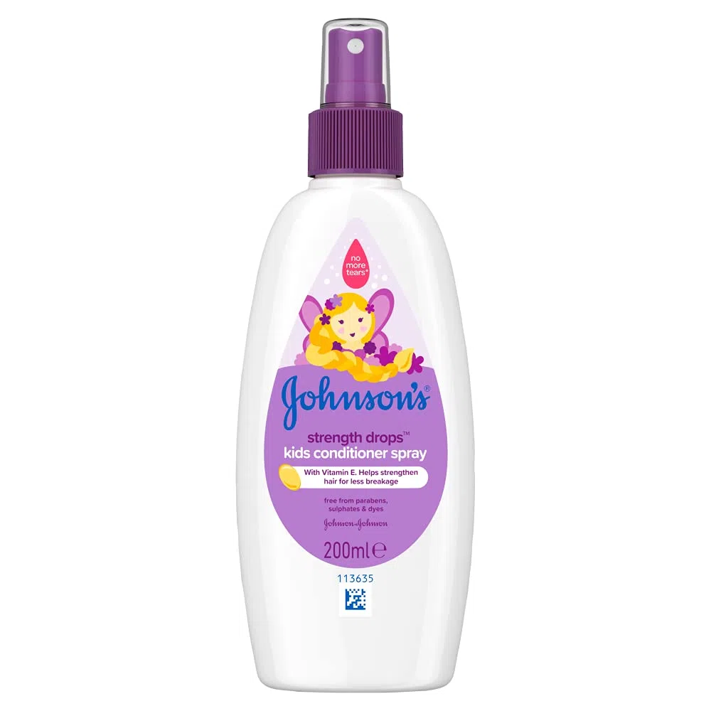 JOHNSON'S Johnson'S Strength Drops Acondicionador en spray para niños, 200 ml