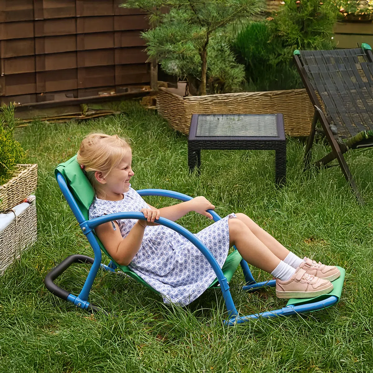 ODOXIA Silla Mecedora Sensorial | Silla para Necesidades Especiales | Mecedora para Niños | Balancín para Niños Pequeños | Equipamiento para Parques Infantiles | Balancín Sensor