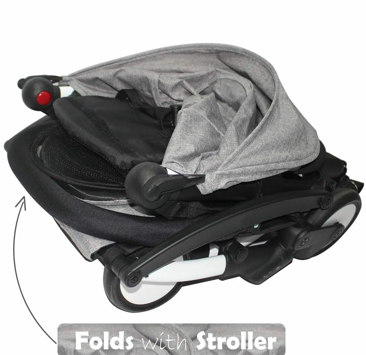 Barra delantera de seguridad para Cochecito Stokke YOYO3 y Babyzen YOYO silla de paseo (Telas Oxford)