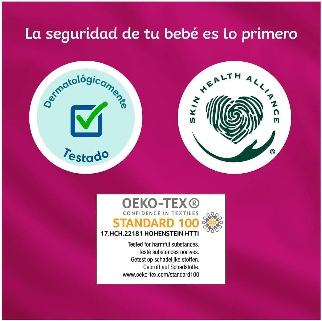Dodot Bebé Activity Pañales Talla 5+ (12-17 kg) – Máxima Absorción, Ajuste Total 3D, 126 Unidades, Protección Antifugas, Suavidad y Comodidad Todo el Día