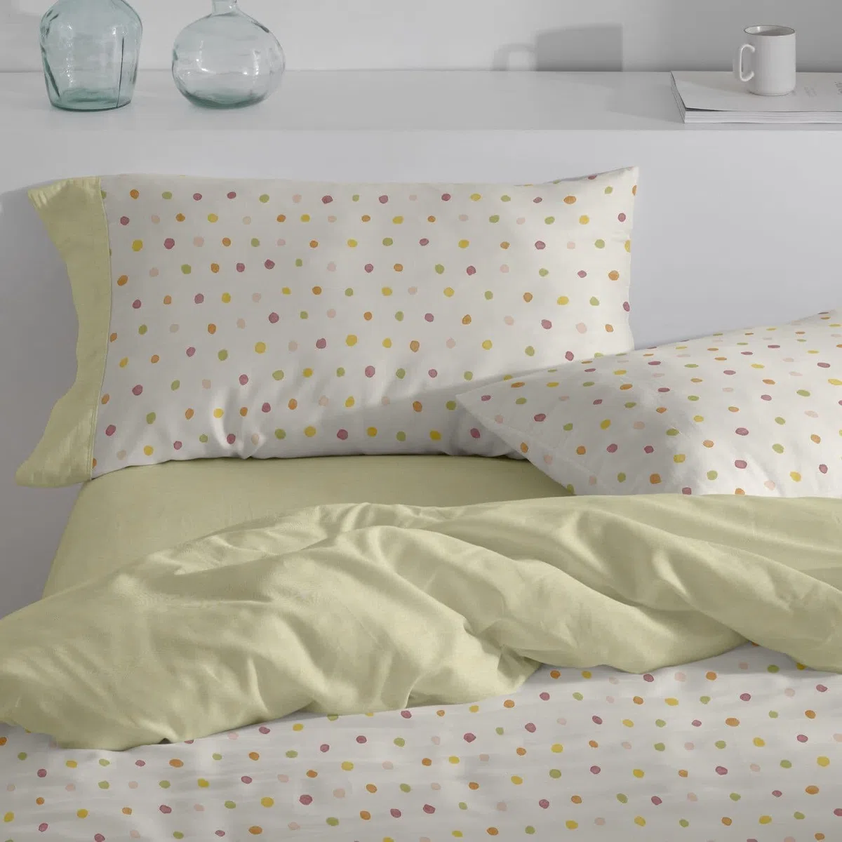 Burrito Blanco | Fundas nórdicas Infantiles | Cama de 150 a 160cm. (+Medidas Disponibles) | Diseño 182 | Color Multi (150-160x190/200cm.)