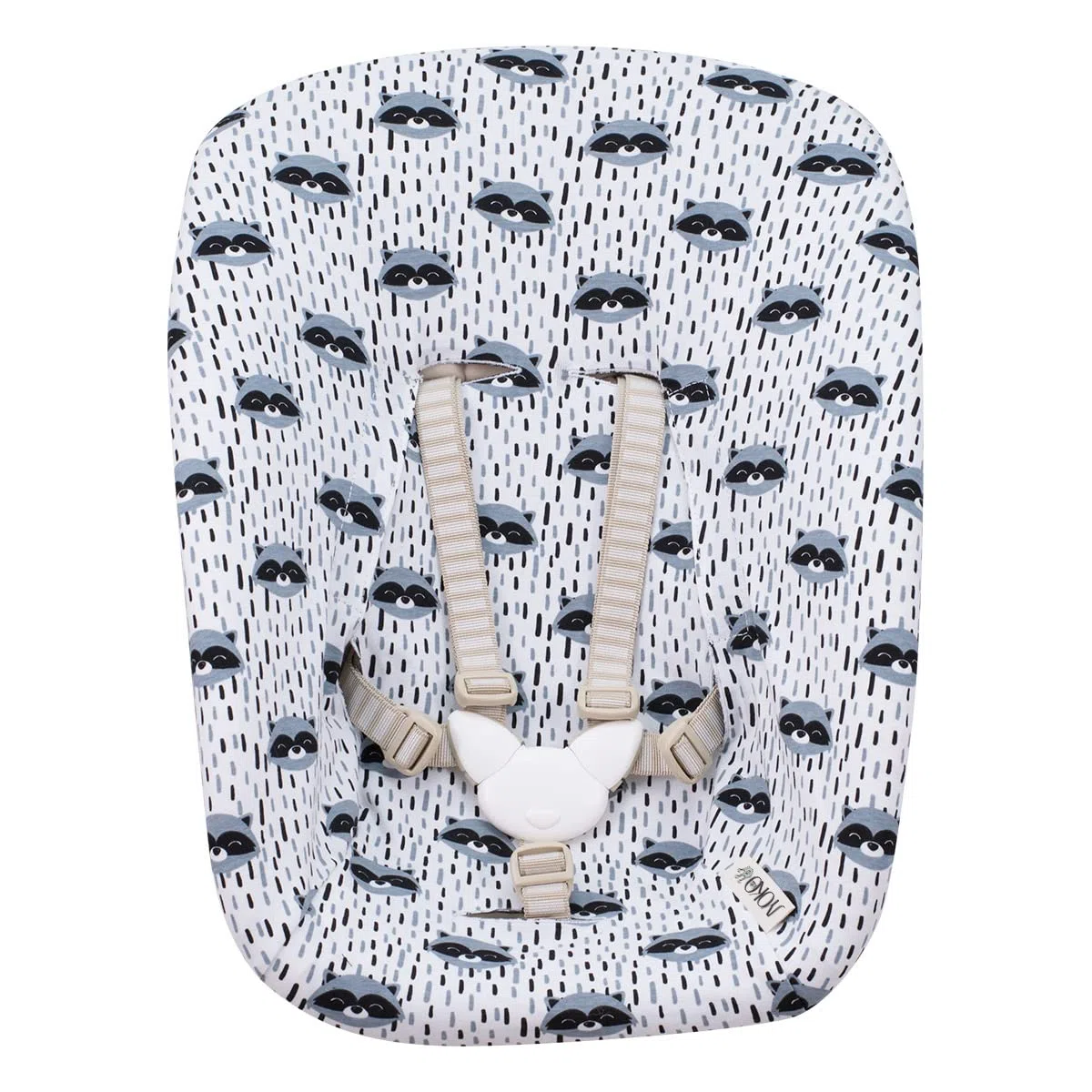 JYOKO Kids Funda de Algodón Compatible con Stokke Newborn (Raccoon)