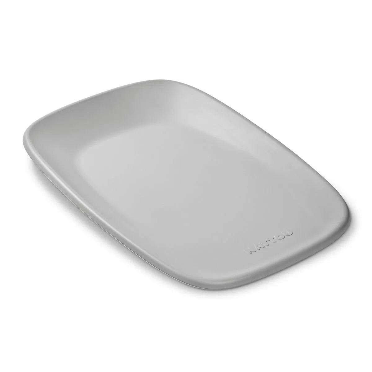 Nattou Cambiador bebe - Softy Cambiador silicona bebe de suave espuma de PU - Lavable - 50 x 70 cm - Gris