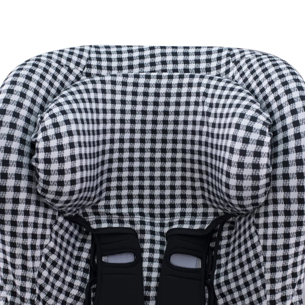 JYOKO Kids Funda Universal de Algodón para Silla de Coche con Cabezal (Vichy)