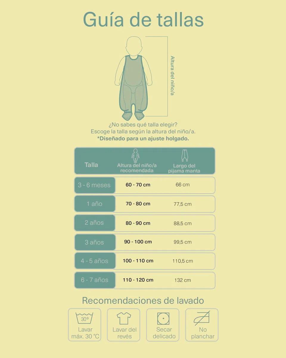 molis&co - Pijama Manta con Calcetines Antideslizantes 1.0 TOG - 80 cm (2 años) - Ideal para Primavera y otoño - 100% algodón (Oeko-Tex 100) - Mushrooms