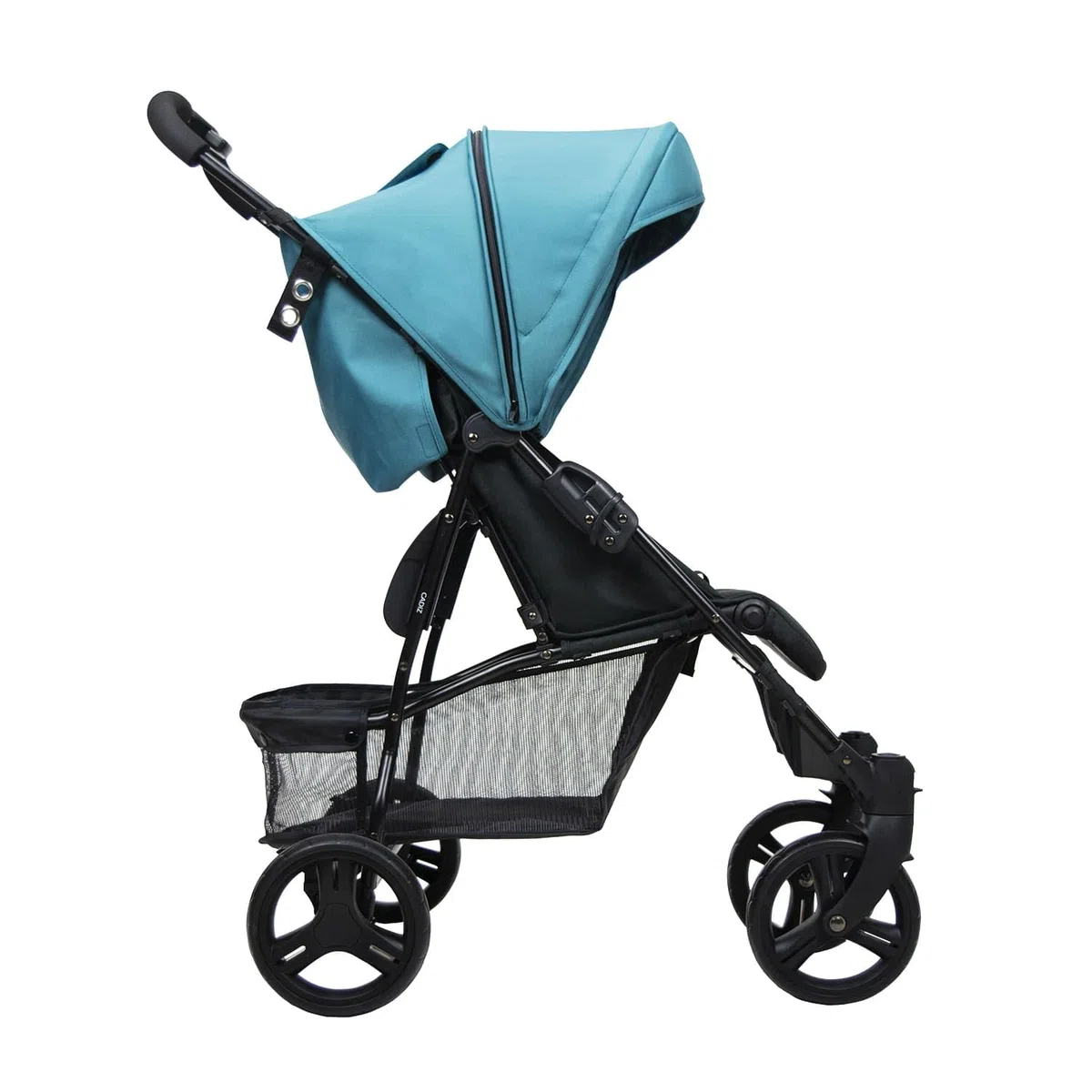 Asalvo CÁDIZ Silla de Paseo Ultraligera para bebé, Carrito de paseo, Respaldo Reclinable, Arnés 5 Puntos, SPF50+, Capota con Ventana, Manejable, Máxima Seguridad, Hasta 17 kg, Petróleo