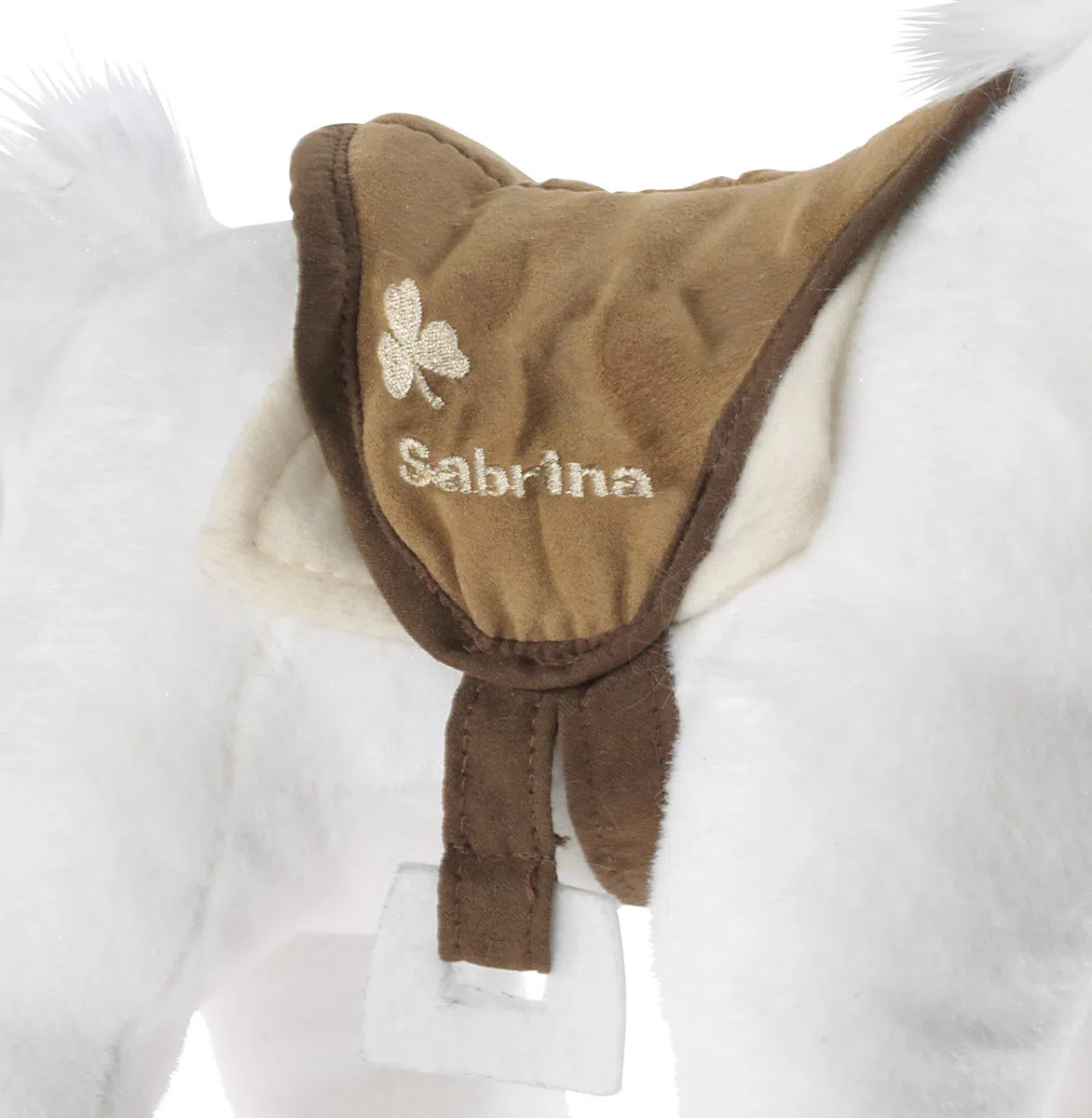Bibi & Tina 637573 – Caballo, Sabrina pie, Color Blanco/marrón