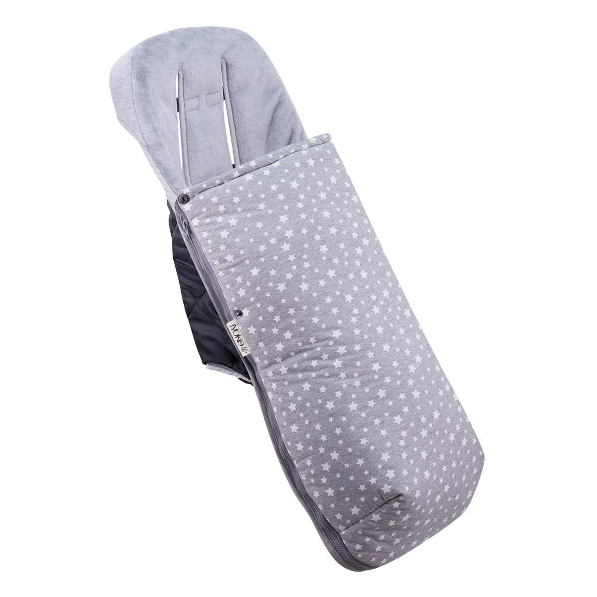JYOKO KIDS Saco Gemelar, Babyzen YoYo compatible con Bugaboo Donkey (POLAR, WHITE STAR)